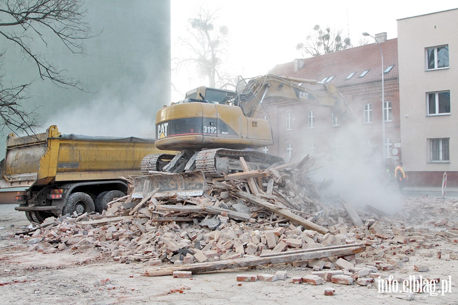 Wyburzony budynek ul. Kosynierw Gdyskich 41, fot. 32