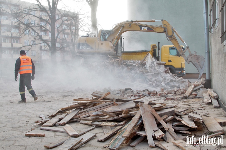 Wyburzony budynek ul. Kosynierw Gdyskich 41, fot. 33