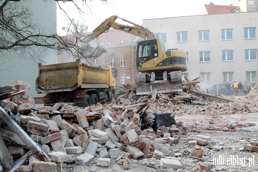 Wyburzony budynek ul. Kosynierw Gdyskich 41, fot. 36
