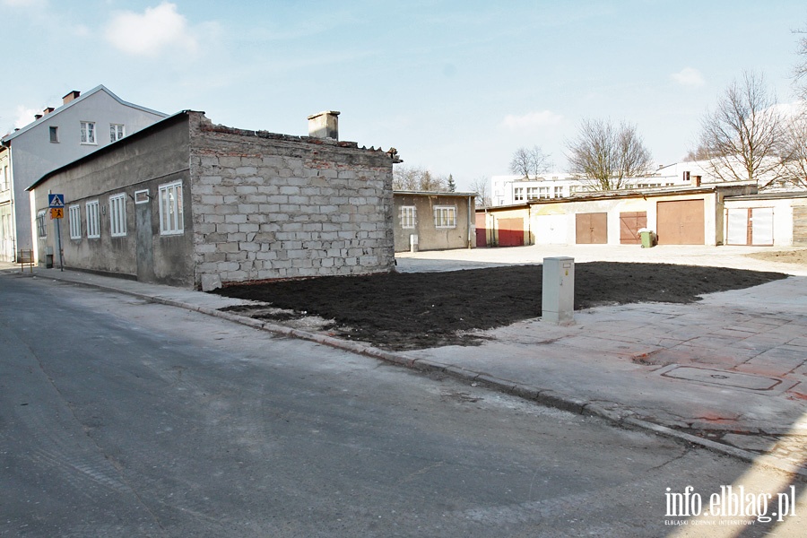 Wyburzony budynek ul. Kosynierw Gdyskich 41, fot. 42