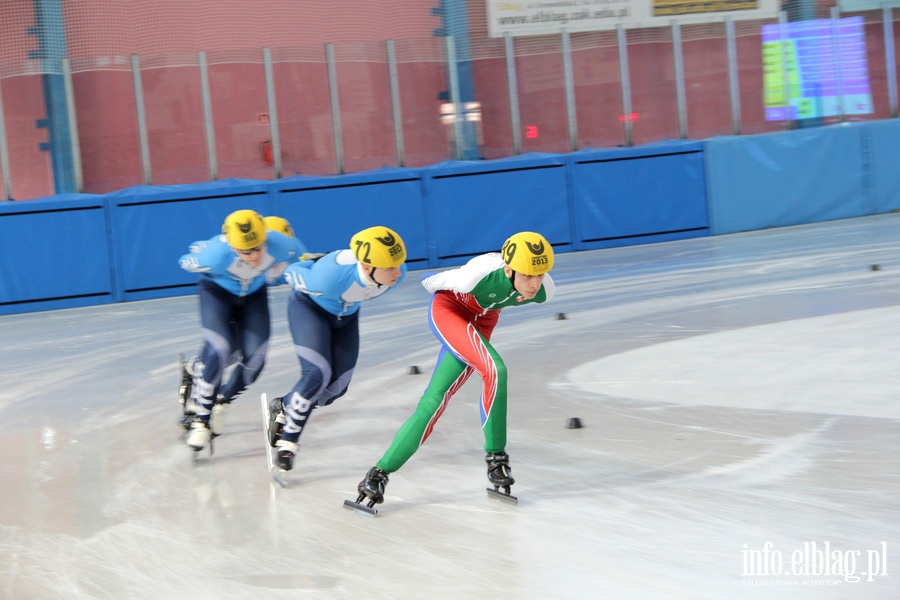 Modzieowe Mistrzostwa Polski w short tracku - dzie II, fot. 1