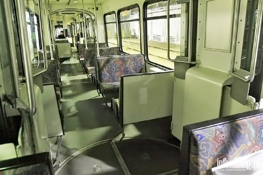 Pierwszy z trzech zakupionych wagonów tramwajowych, fot. 13