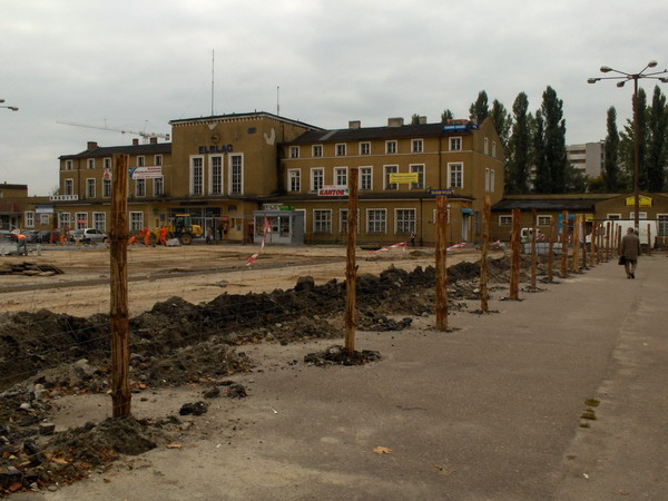 Pierwszy etap przebudowy Placu Dworcowego, fot. 5