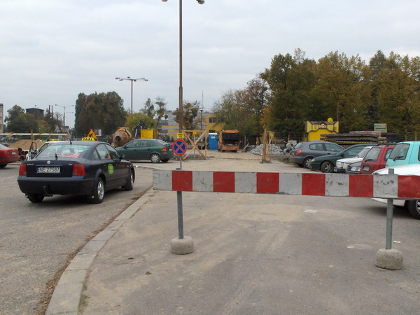 Pierwszy etap przebudowy Placu Dworcowego, fot. 12
