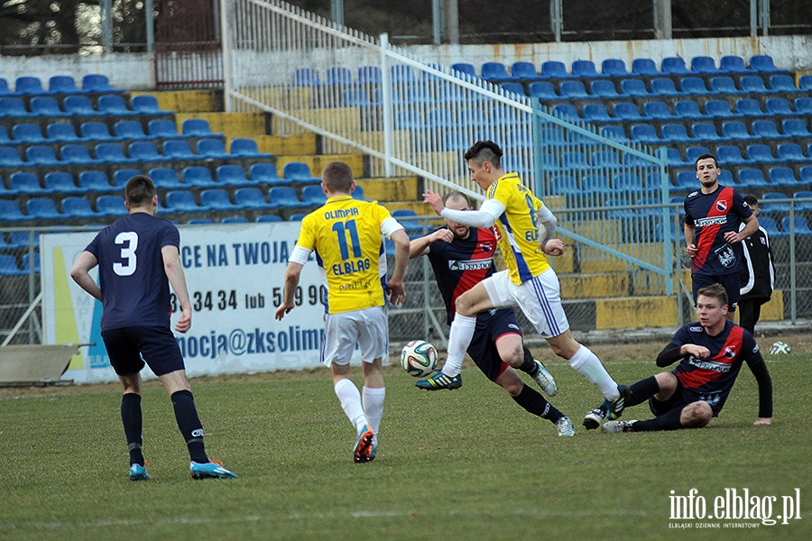 Olimpia Elblag - Warmia Grajewo, fot. 67