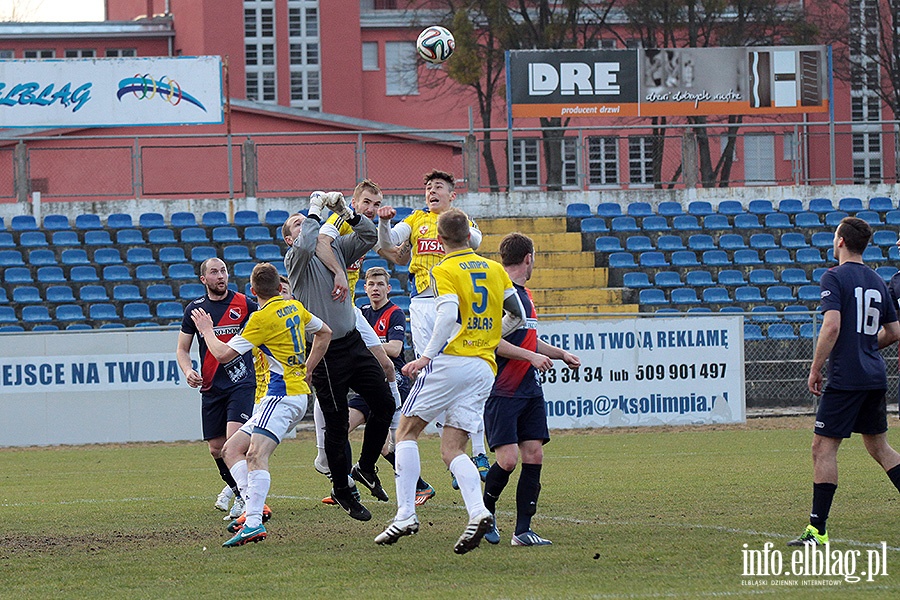 Olimpia Elblag - Warmia Grajewo, fot. 78