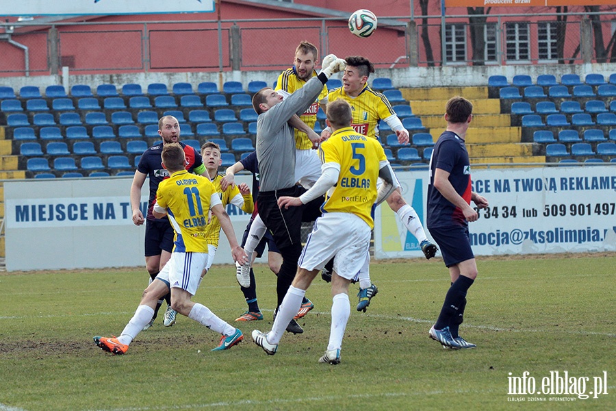 Olimpia Elblag - Warmia Grajewo, fot. 79