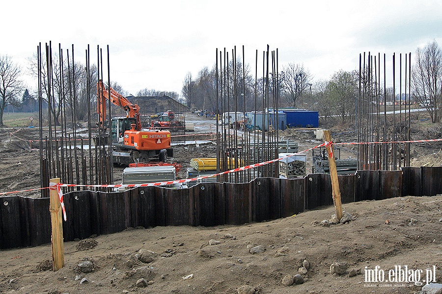 Fundamenty pod nowy wiadukt ul Warszawska, fot. 5