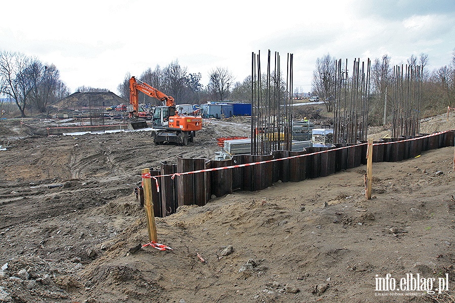 Fundamenty pod nowy wiadukt ul Warszawska, fot. 6