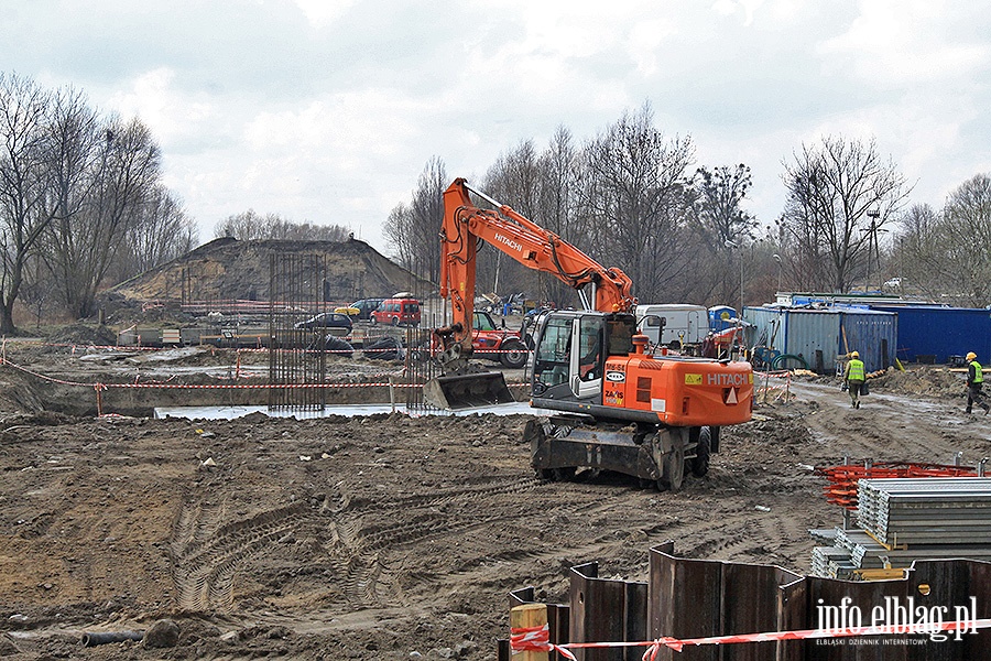Fundamenty pod nowy wiadukt ul Warszawska, fot. 7