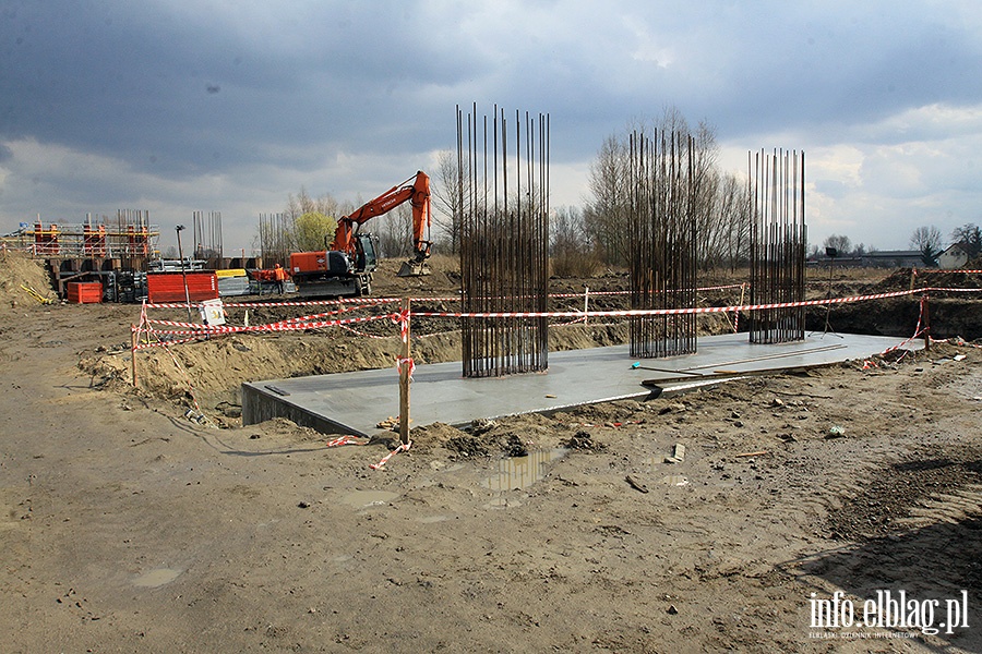 Fundamenty pod nowy wiadukt ul Warszawska, fot. 19