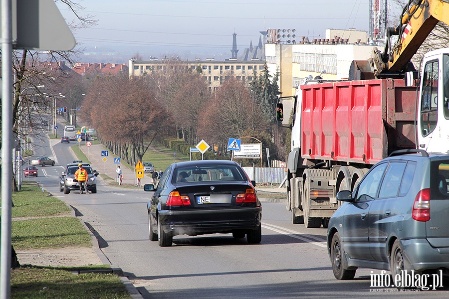 Budowa cieki rowerowej na ul. Krlewieckiej, fot. 2