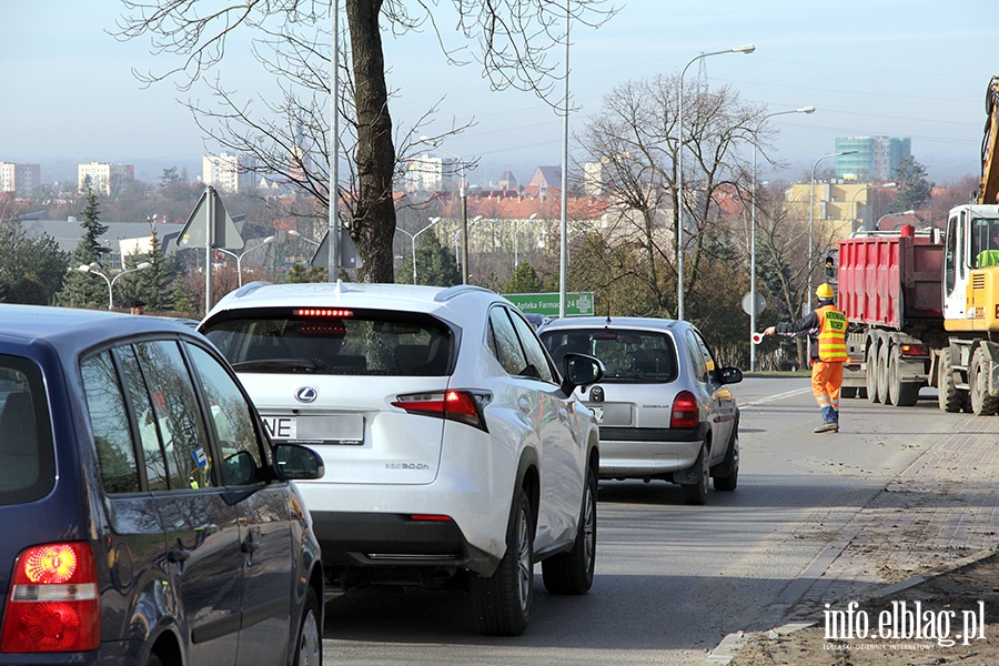 Budowa cieki rowerowej na ul. Krlewieckiej, fot. 4