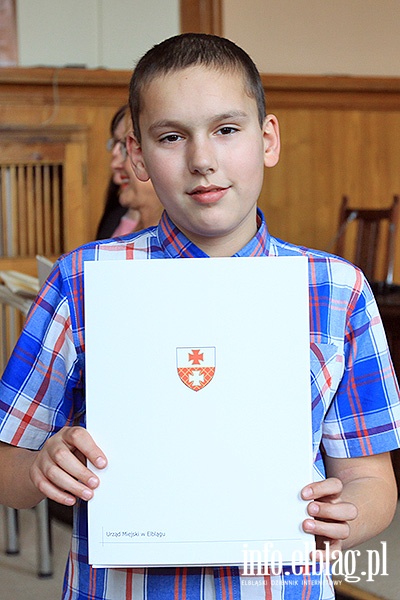 Stypendia dla elbląskich gimnazjalistów, fot. 22