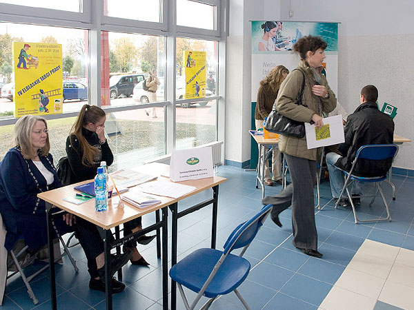 IV Elblskie Targi Pracy w Centrum Sportowo-Biznesowym , fot. 8