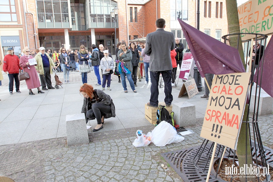 Protest przeciwko ustawie aborcyjnej, fot. 12