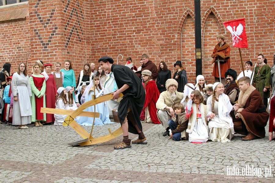 Inscenizacja z okazji 1050 rocznicy Chrztu Polski, fot. 16