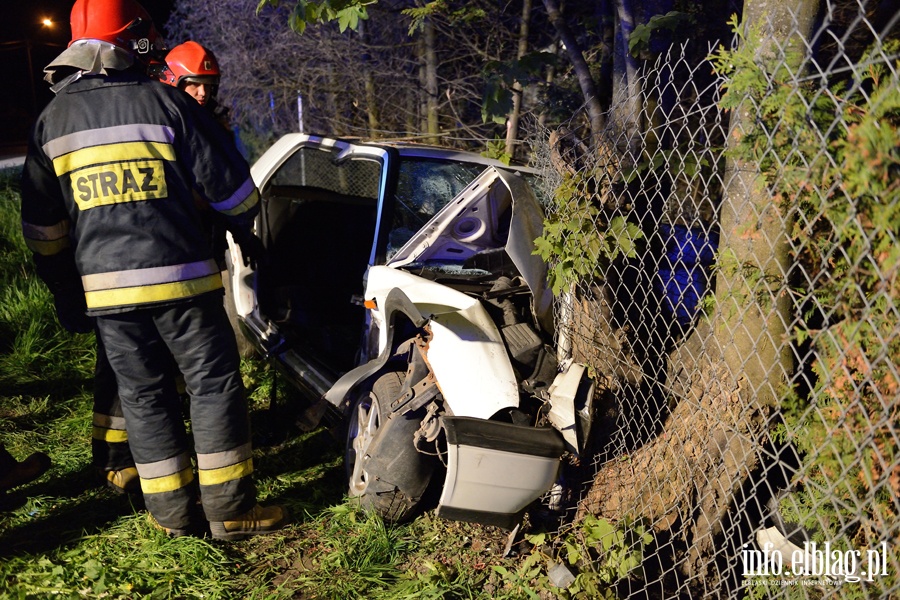 Wypadek w Gronowie Grnym. Pi osb rannych, kierowca prawdopodobnie pijany!, fot. 25
