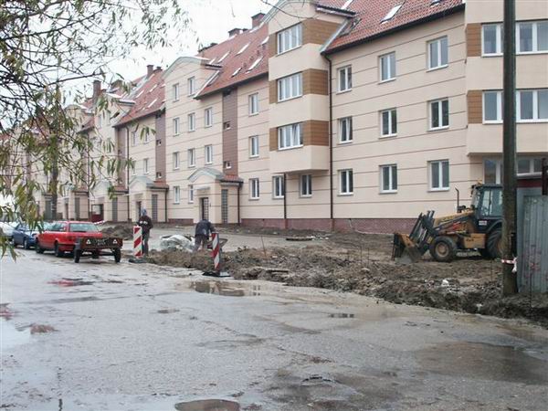 Modernizacja ulicy Marii Konopnickiej - jesie 2007 r., fot. 6