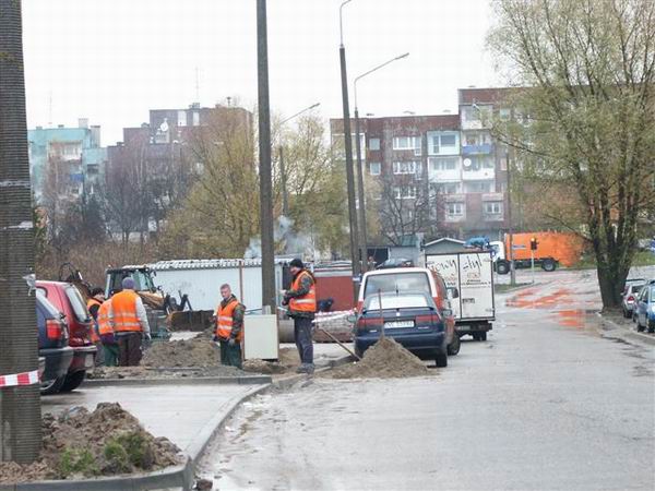 Modernizacja ulicy Marii Konopnickiej - jesie 2007 r., fot. 13