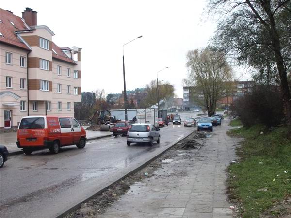 Modernizacja ulicy Marii Konopnickiej - jesie 2007 r., fot. 15