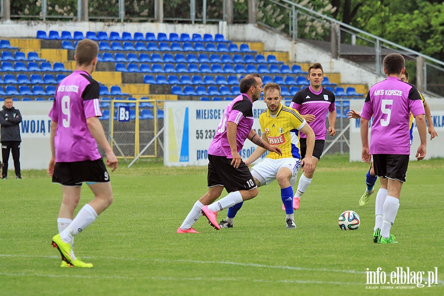 Olimpia Elblg - MKS Korsze, fot. 2