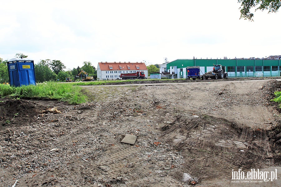 Przebudowa toru wrotkarskiego przy Agrikola, fot. 1