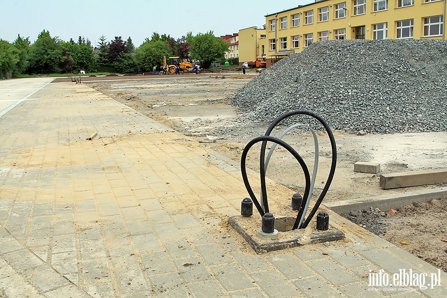 Budowa boiska LA przy SP 15 ulica Modlinska , fot. 12