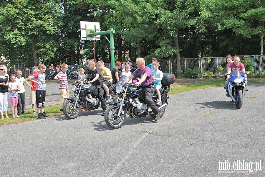 Motocyklisci w Domu Dziecka, fot. 20