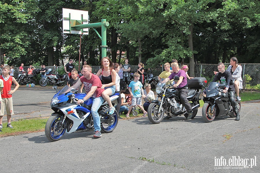 Motocyklisci w Domu Dziecka, fot. 21