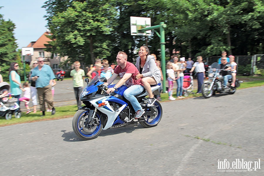 Motocyklisci w Domu Dziecka, fot. 28