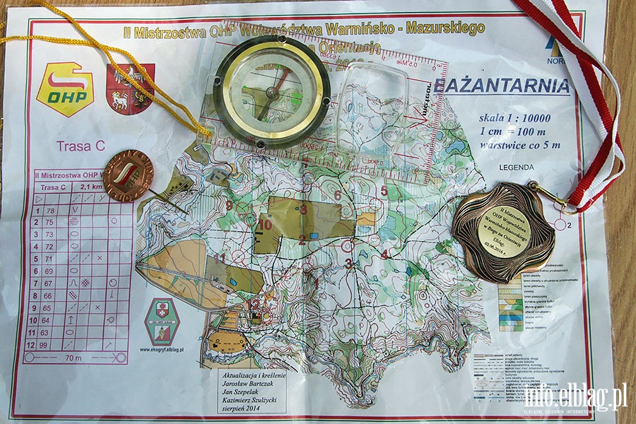 II Mistrzostwa OHP Wojewodztwa Warminsko-Mazurskiego w biegach na orientacje, fot. 29
