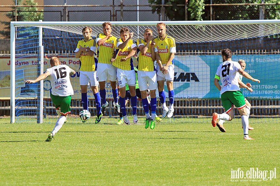 Olimpia Elblag - MKS Ełk, fot. 7