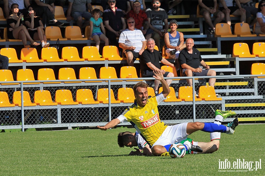 Olimpia Elblag - MKS Ełk, fot. 9
