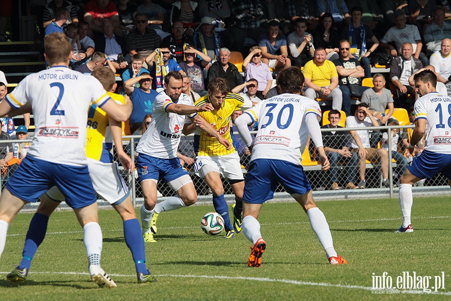 Olimpia Elblg pokonaa Motor Lublin w rewanu 2 :1, fot. 61