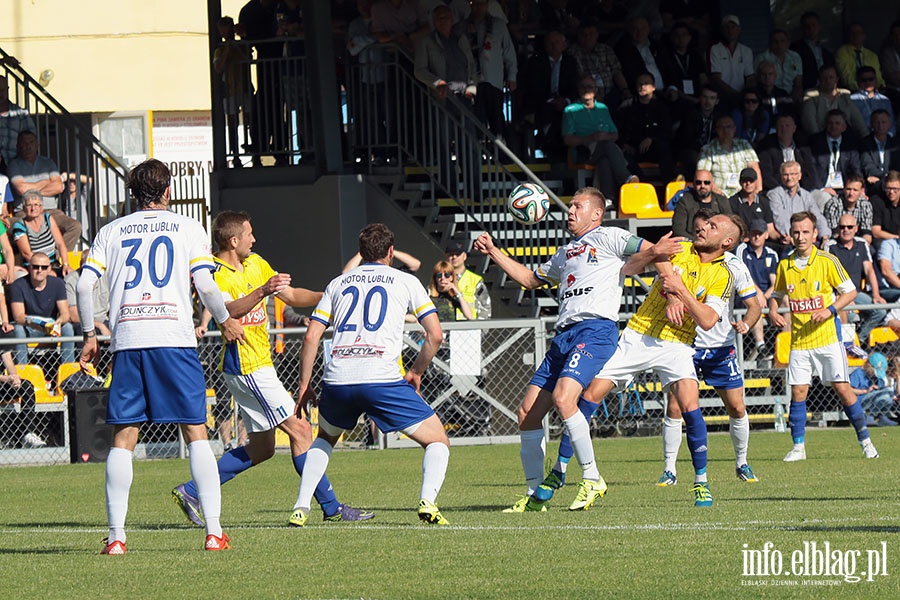 Olimpia Elbląg pokonała Motor Lublin w rewanżu 2 :1, fot. 84