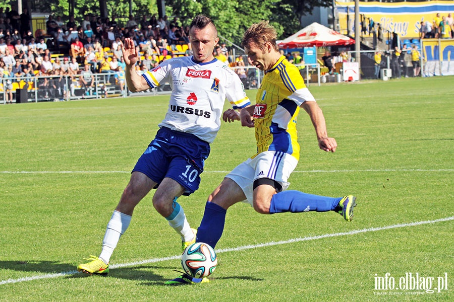 Olimpia Elbląg pokonała Motor Lublin w rewanżu 2 :1, fot. 88