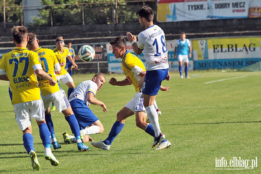 Olimpia Elblg pokonaa Motor Lublin w rewanu 2 :1, fot. 89