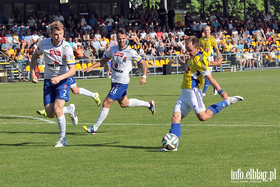 Olimpia Elblg pokonaa Motor Lublin w rewanu 2 :1, fot. 90