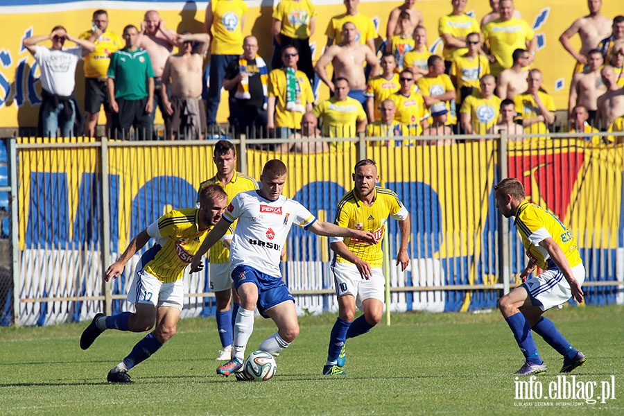 Olimpia Elblg pokonaa Motor Lublin w rewanu 2 :1, fot. 92