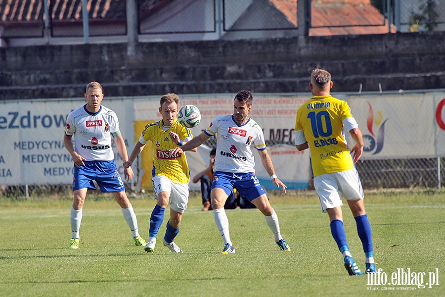 Olimpia Elbląg pokonała Motor Lublin w rewanżu 2 :1, fot. 93