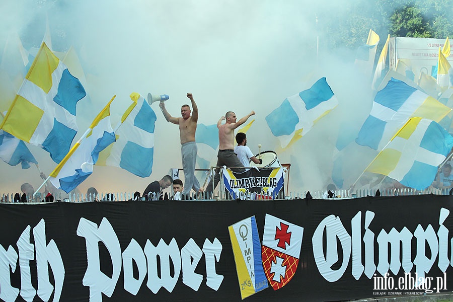Olimpia Elbląg pokonała Motor Lublin w rewanżu 2 :1, fot. 98