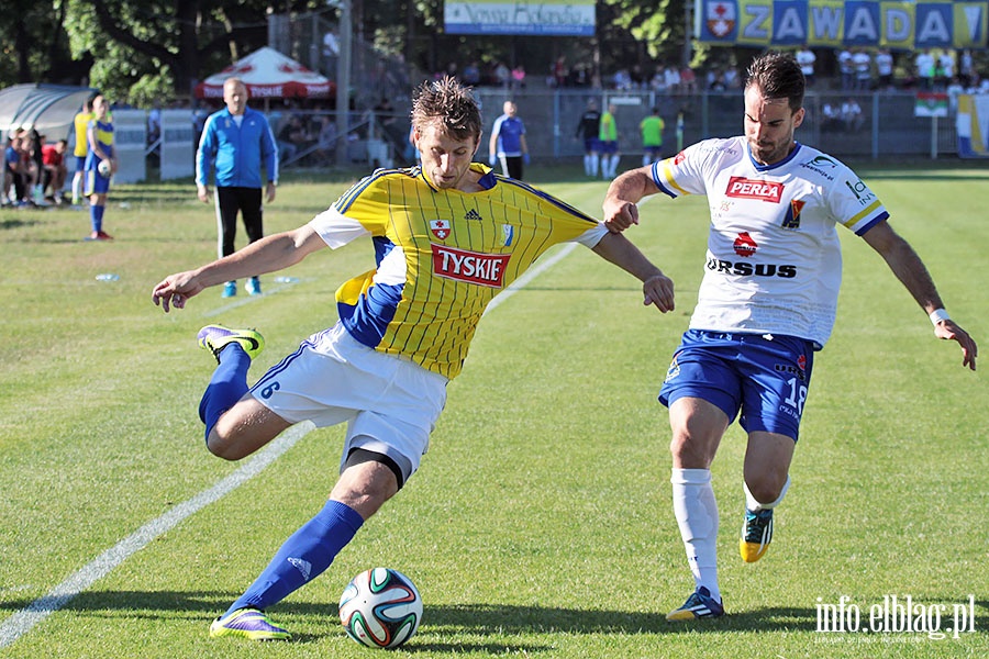 Olimpia Elblg pokonaa Motor Lublin w rewanu 2 :1, fot. 108