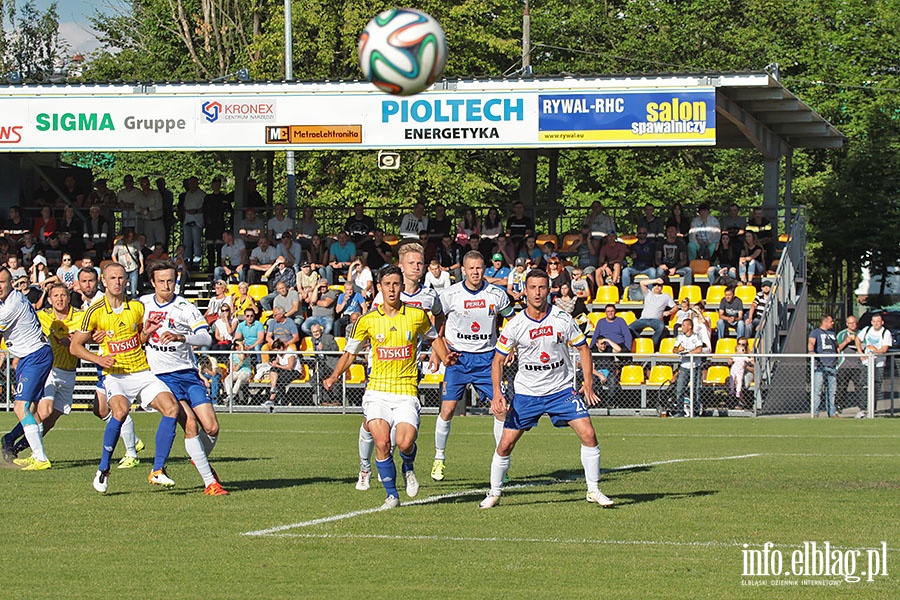 Olimpia Elblg pokonaa Motor Lublin w rewanu 2 :1, fot. 109