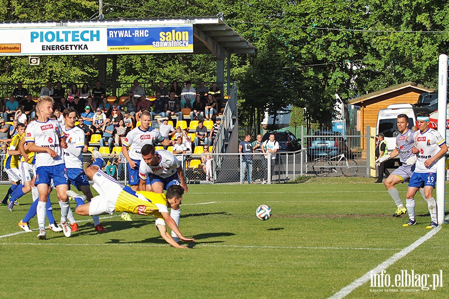 Olimpia Elblg pokonaa Motor Lublin w rewanu 2 :1, fot. 110