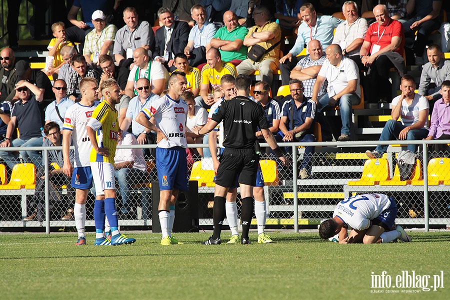 Olimpia Elblg pokonaa Motor Lublin w rewanu 2 :1, fot. 112