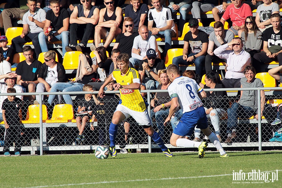 Olimpia Elblg pokonaa Motor Lublin w rewanu 2 :1, fot. 113