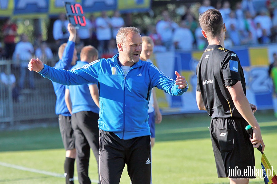 Olimpia Elblg pokonaa Motor Lublin w rewanu 2 :1, fot. 119