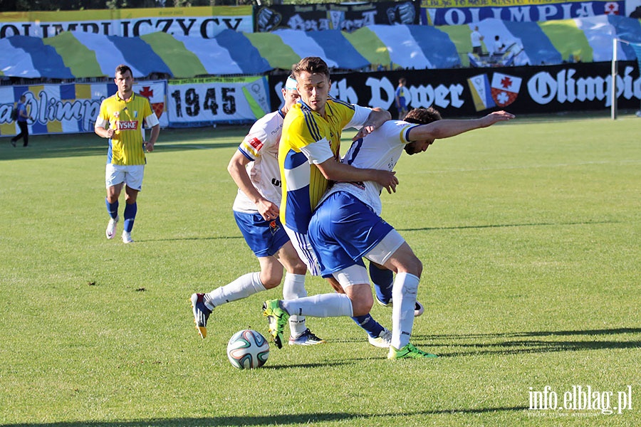 Olimpia Elblg pokonaa Motor Lublin w rewanu 2 :1, fot. 124