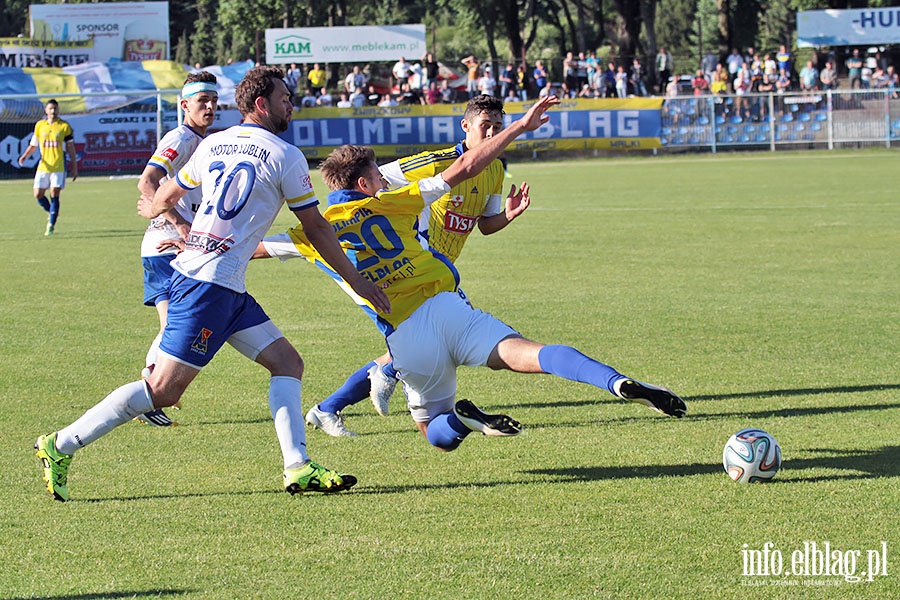 Olimpia Elblg pokonaa Motor Lublin w rewanu 2 :1, fot. 125